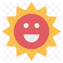 Sol Feliz Sonrisa Icono