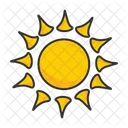 Sol Luz Clima Icono