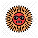 Oculos De Sol Fofo Sol Ícone