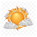 Sol y nube  Symbol