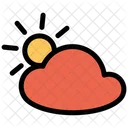 Sol Nube Nublado Symbol