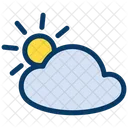 Sol Nube Nublado Symbol