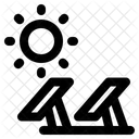 Solaire Panneau Systeme Icône