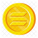 Solana Gold Coin  Icon