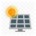 Solar Panel System Icon