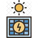 Solar Energy Photovoltaic Icon
