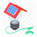 Solar Panel Light Icon