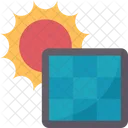 Solar Panel Photovoltaic Icon
