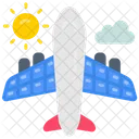 Solar aircraft  Icon