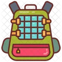 Solar backpack  Icon
