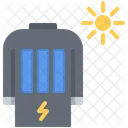 Solarbatterie Kleidung Solar Kleidung Solar Symbol