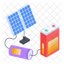 Solar Battery Solar Power Solar Energy Icon
