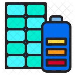 Solar Battery  Icon