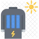Solar Battery Clothes Solar Clothes Solar Icon