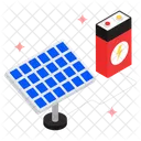 Solar Battery Solar Energy Icon