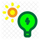 Solar Bulb Solar Light Solar Energy Icon