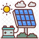 Solar cells  Symbol