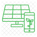 Solar Charging Eco  Icon