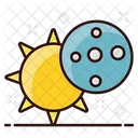 Solar Eclipse Sun Eclipse Planetary System Icon