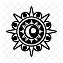 Solar Eclipse Astrological Alchemy Icon