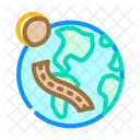 Solar Eclipse Navigation Icon