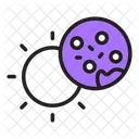 Solar Eclipse Sun Icon