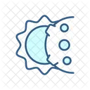 Galaxy Solar Eclipse Natural Wonder Icon
