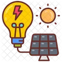 Solar electricity  Symbol