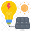 Solar electricity  Icon
