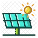 Solar Energy Eco Icon