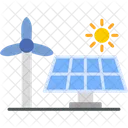 Solar Energy Sustainable Energy Icon