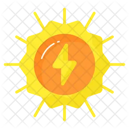 Solar energy  Icon