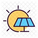 Clean Sun Ecology Icon