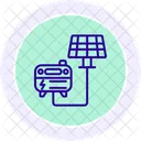 Solar energy generator  Icon