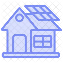 Solar-energy-home  Icon