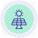 Solar Energy Icon Line Icon Icon