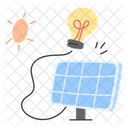 Solar Energy Sustainable Icon