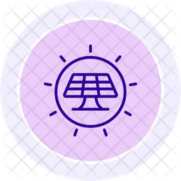 Solar energy logo  Icon