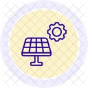 Solar energy technology  Icon