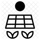 Solar Farm Solar Panel Sun Icon
