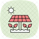 Solar Farming Icon