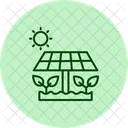 Solar Farming Solar Farming Icon