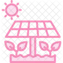 Solar Farming Solar Farming Icon