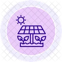 Solar Farming Solar Farming Icon