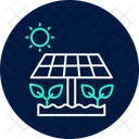 Solar Farming Solar Farming Icon