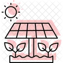 Solar Farming Solar Farming Icon