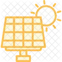 Solar Guard Duotone Line Icon Icon