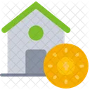Solar Home Solar Home Icon