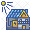 Solar House Solar Home Icon