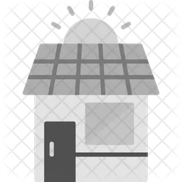 Solar house  Icon